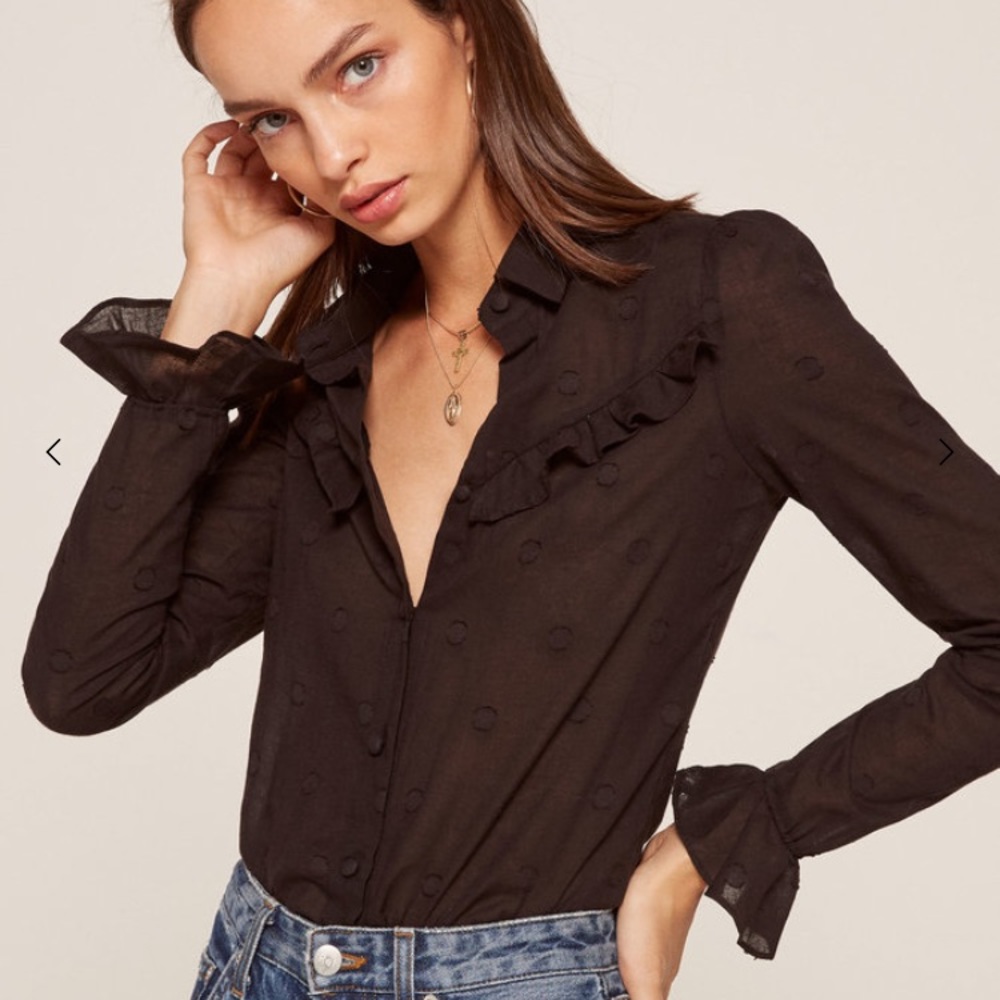 Reformation top NTW small